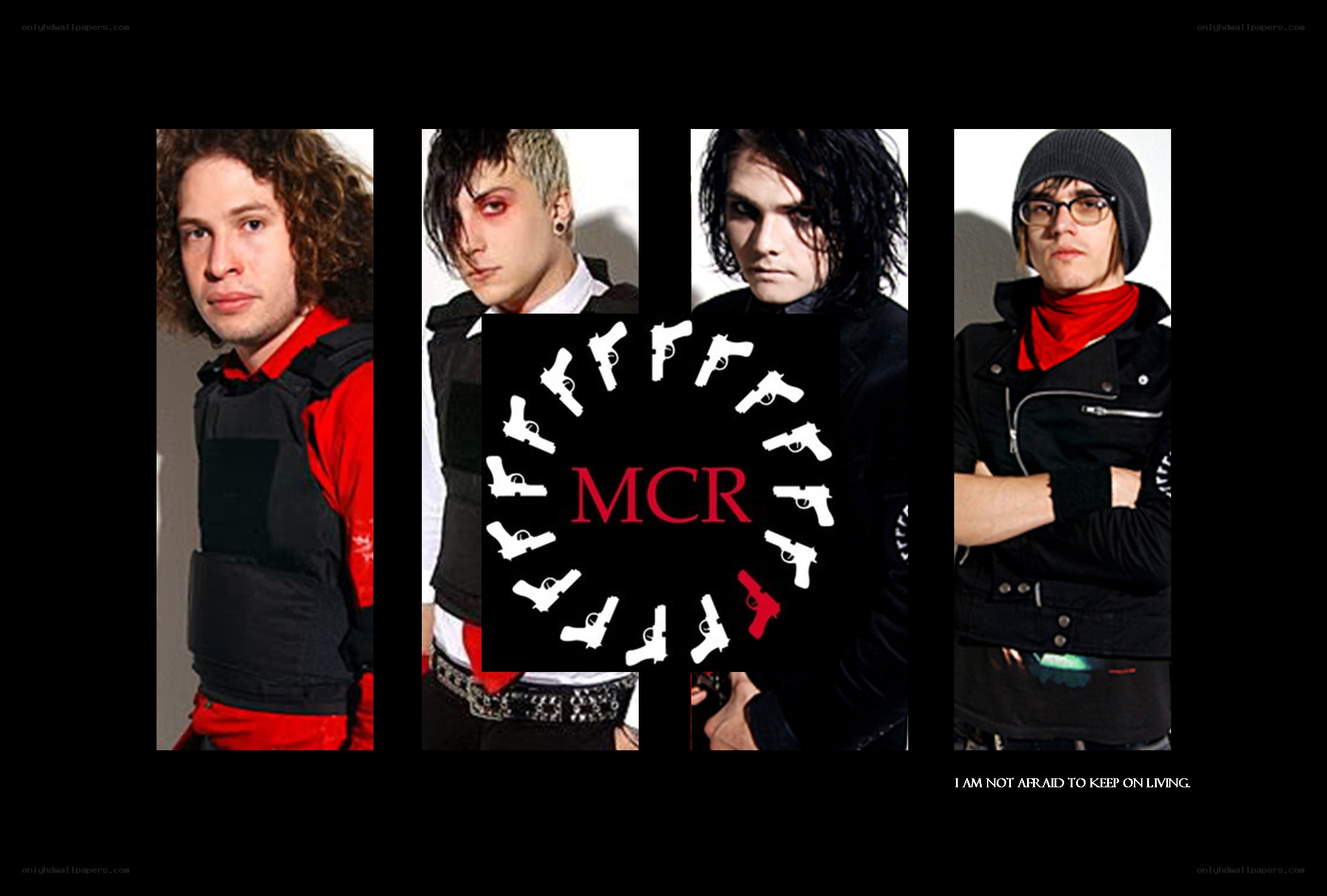 MCR band collage