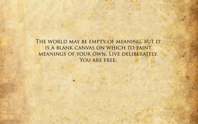 meaning of life quote
