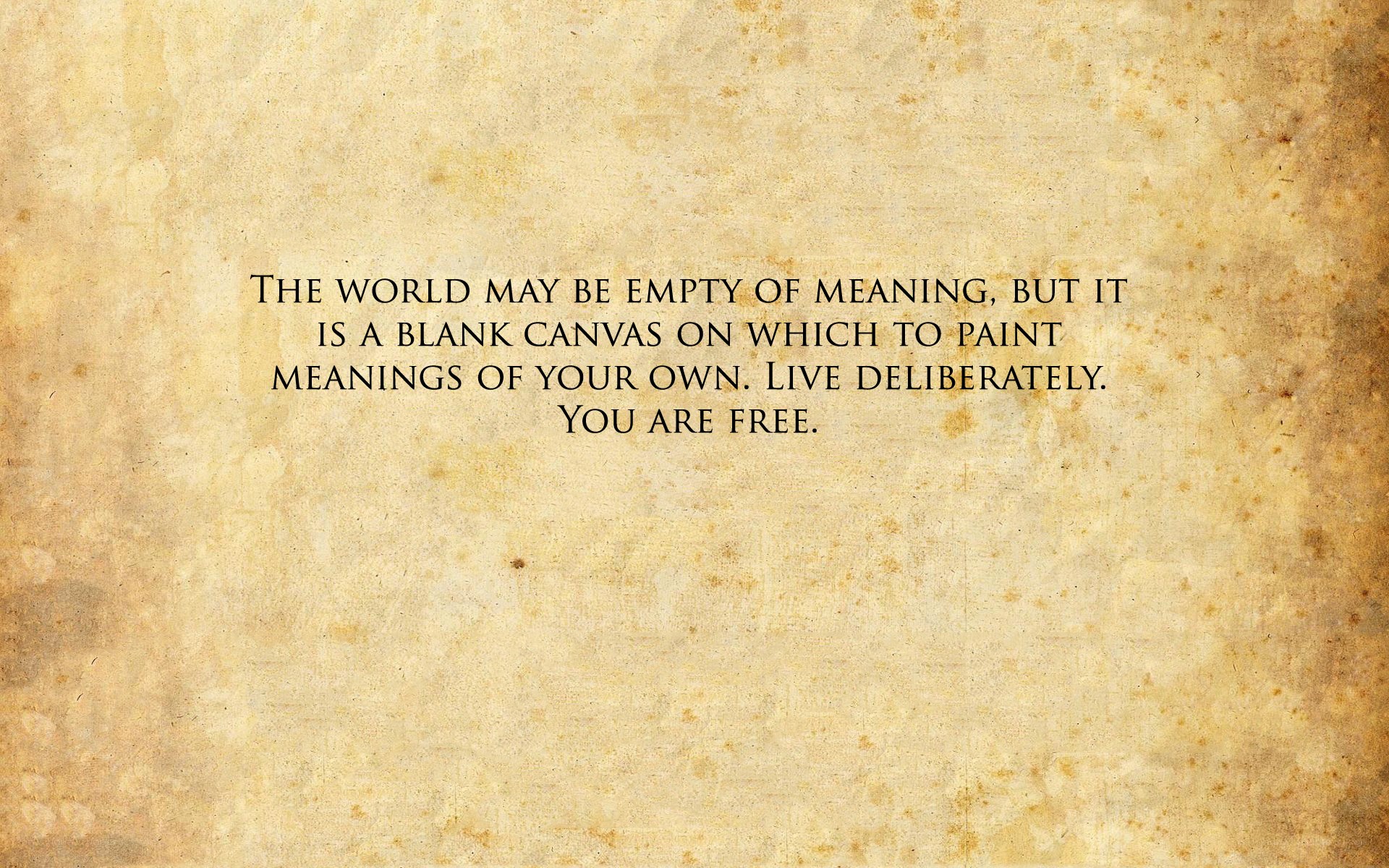 meaning of life quote