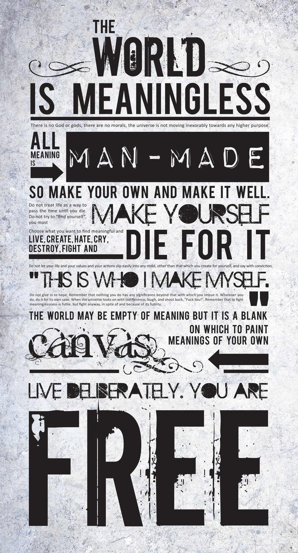 Meaningless World Poster