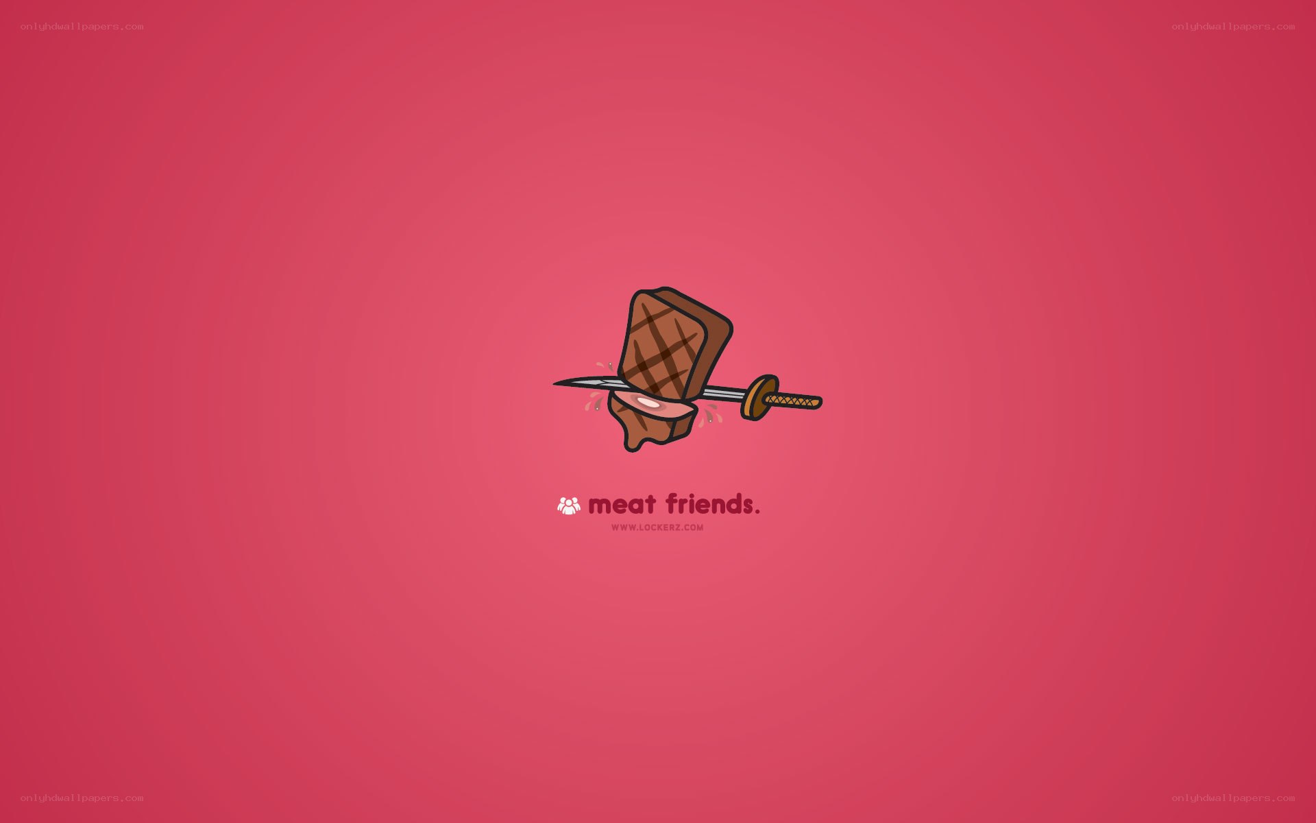 Meat Friends logo art