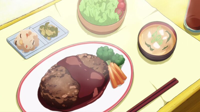 Meat Patty with Vegetables