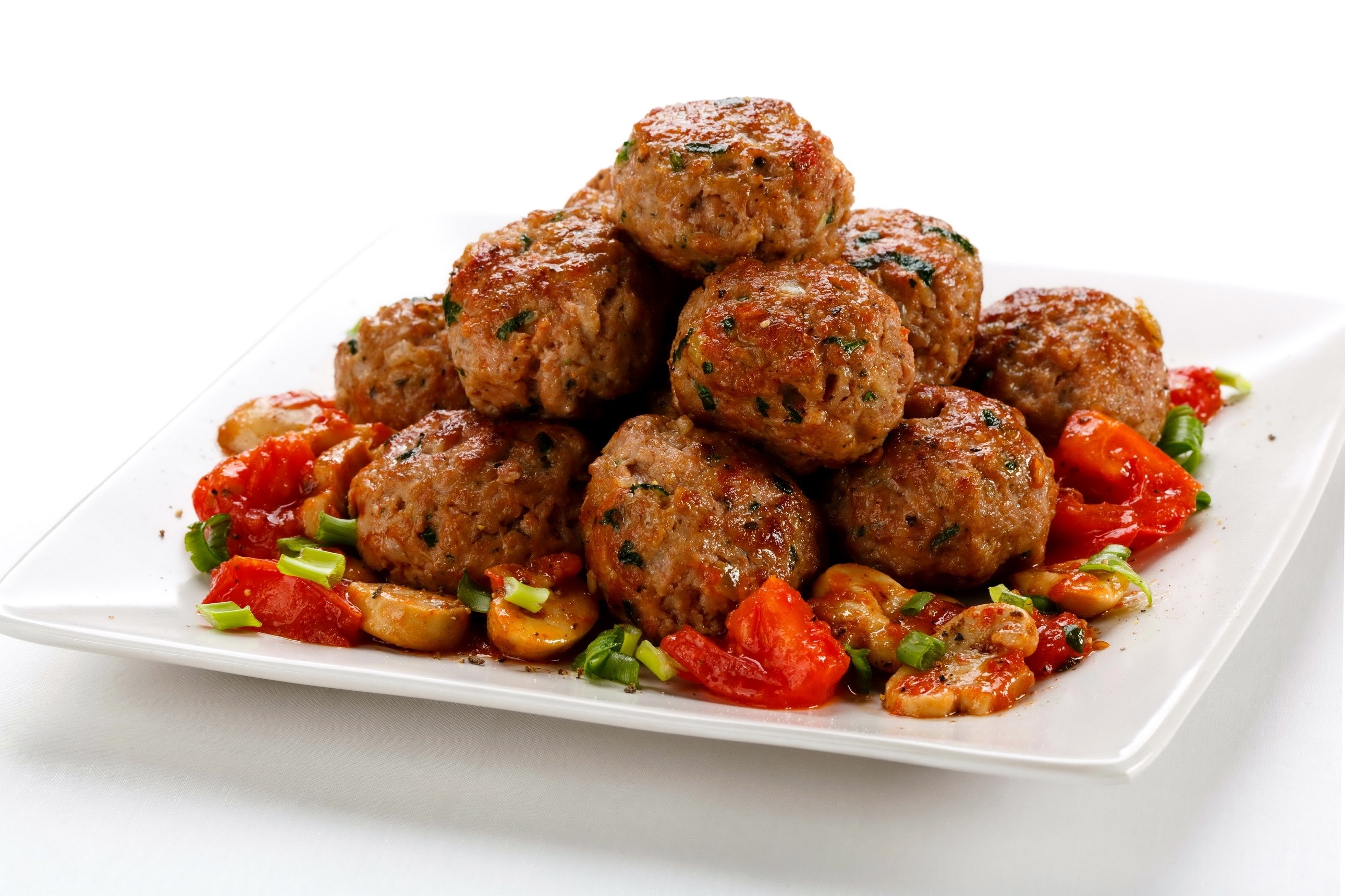 Meatballs with vegetables