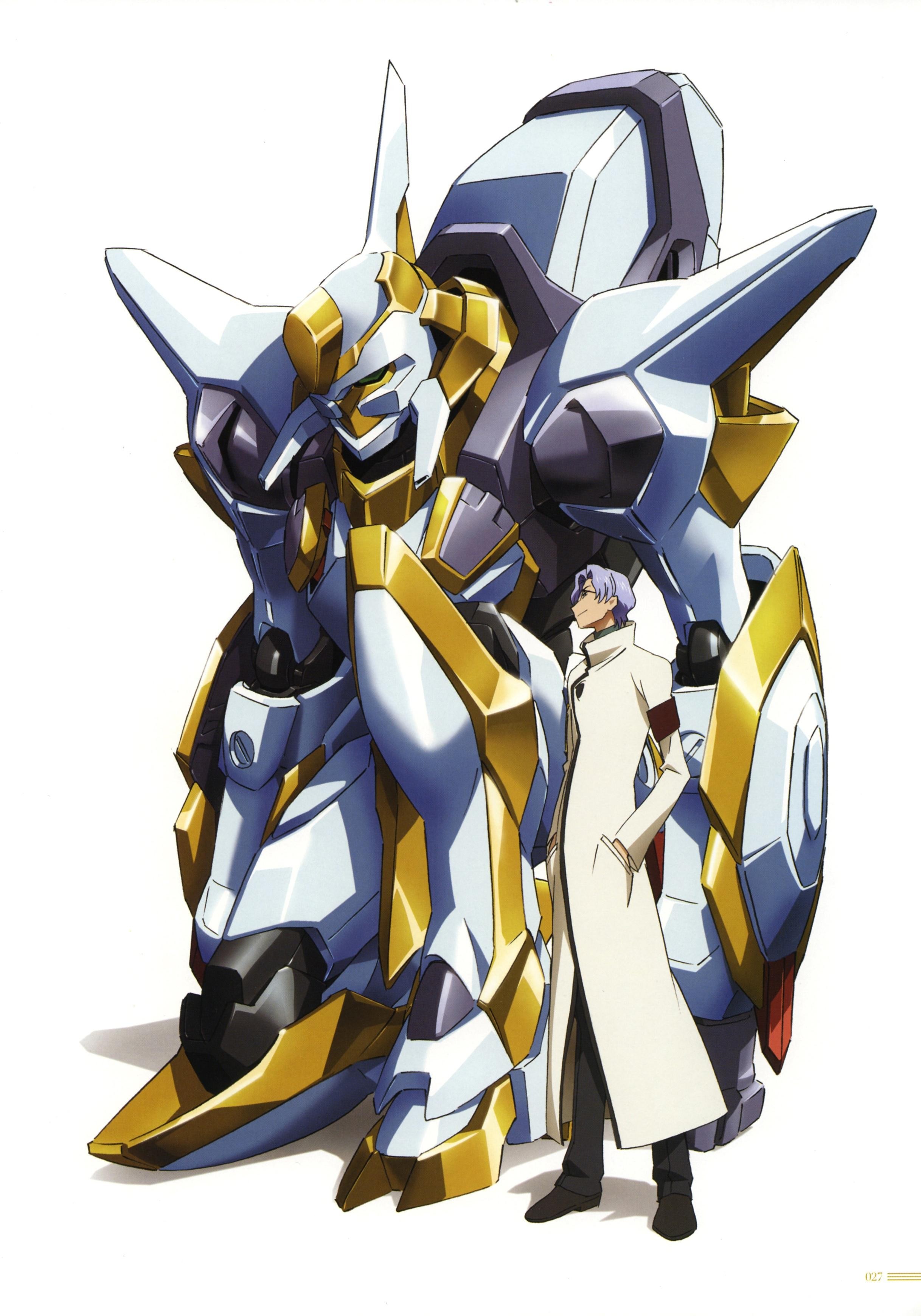 mech and pilot illustration