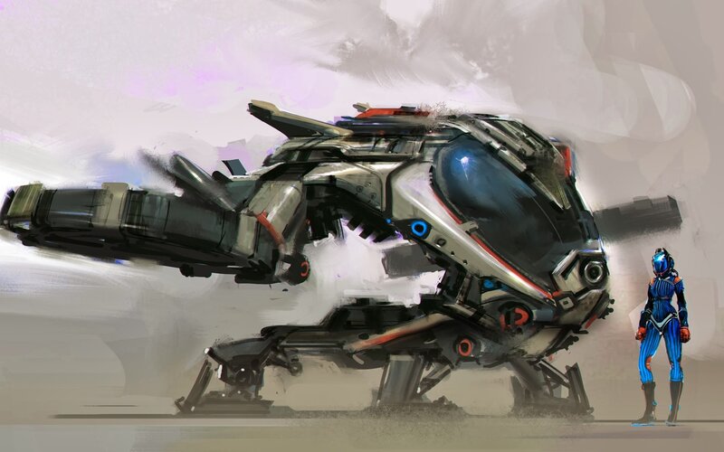 Mech and Pilot
