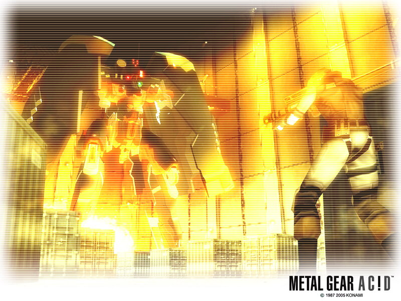 Mech and Soldier in Combat