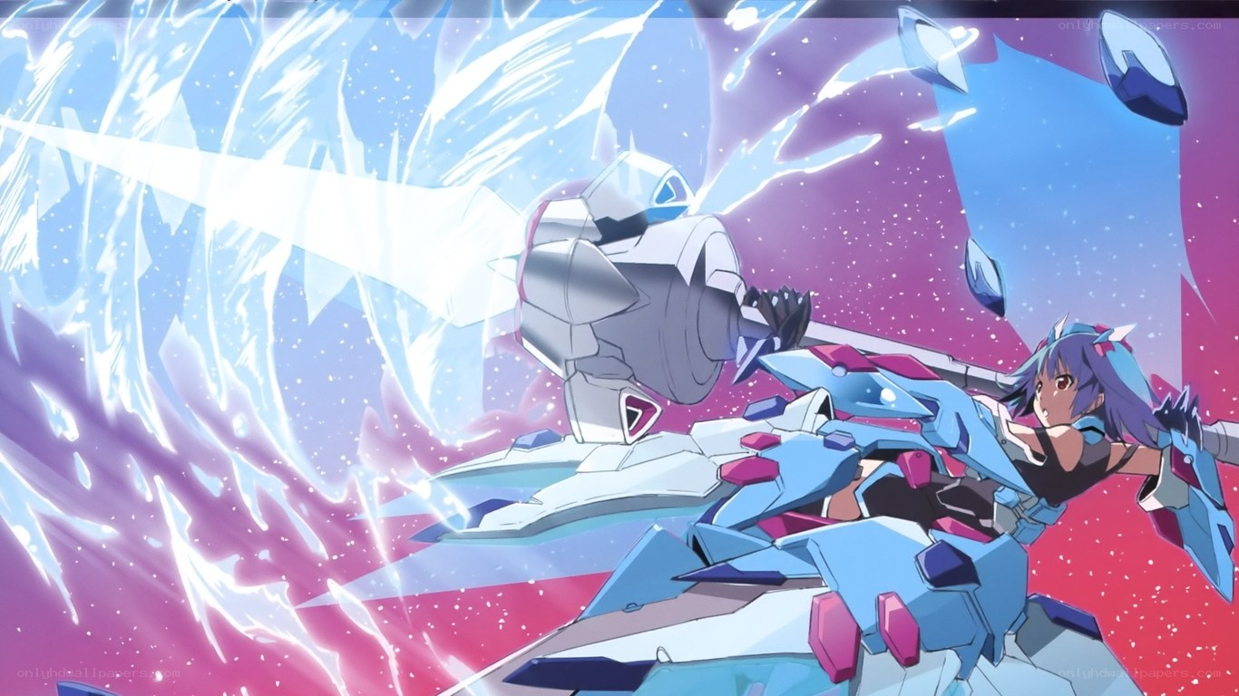 mech battle in space