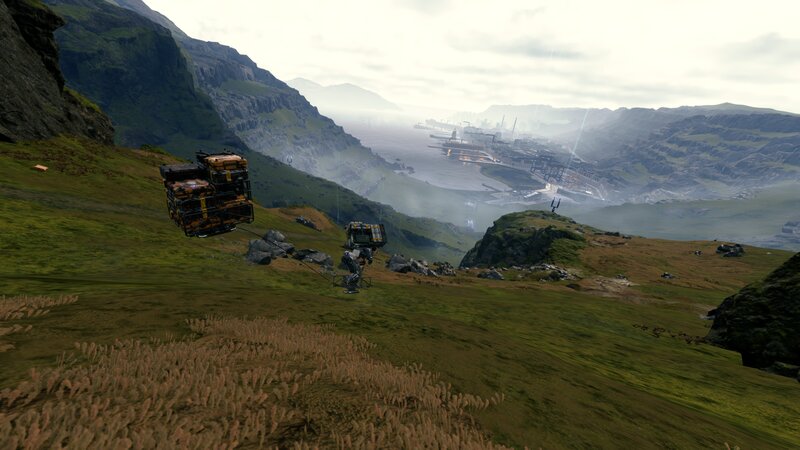 Mech Carrying Cargo