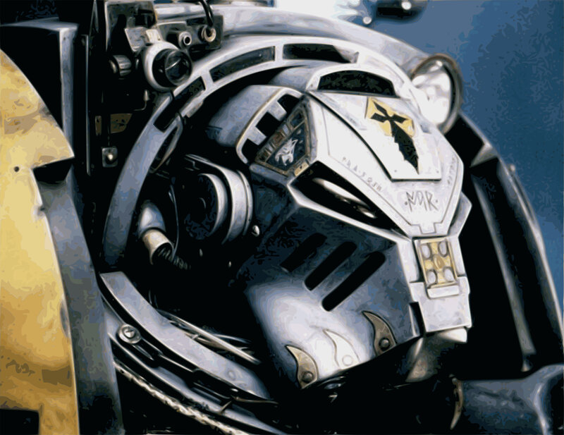 mech cockpit close-up