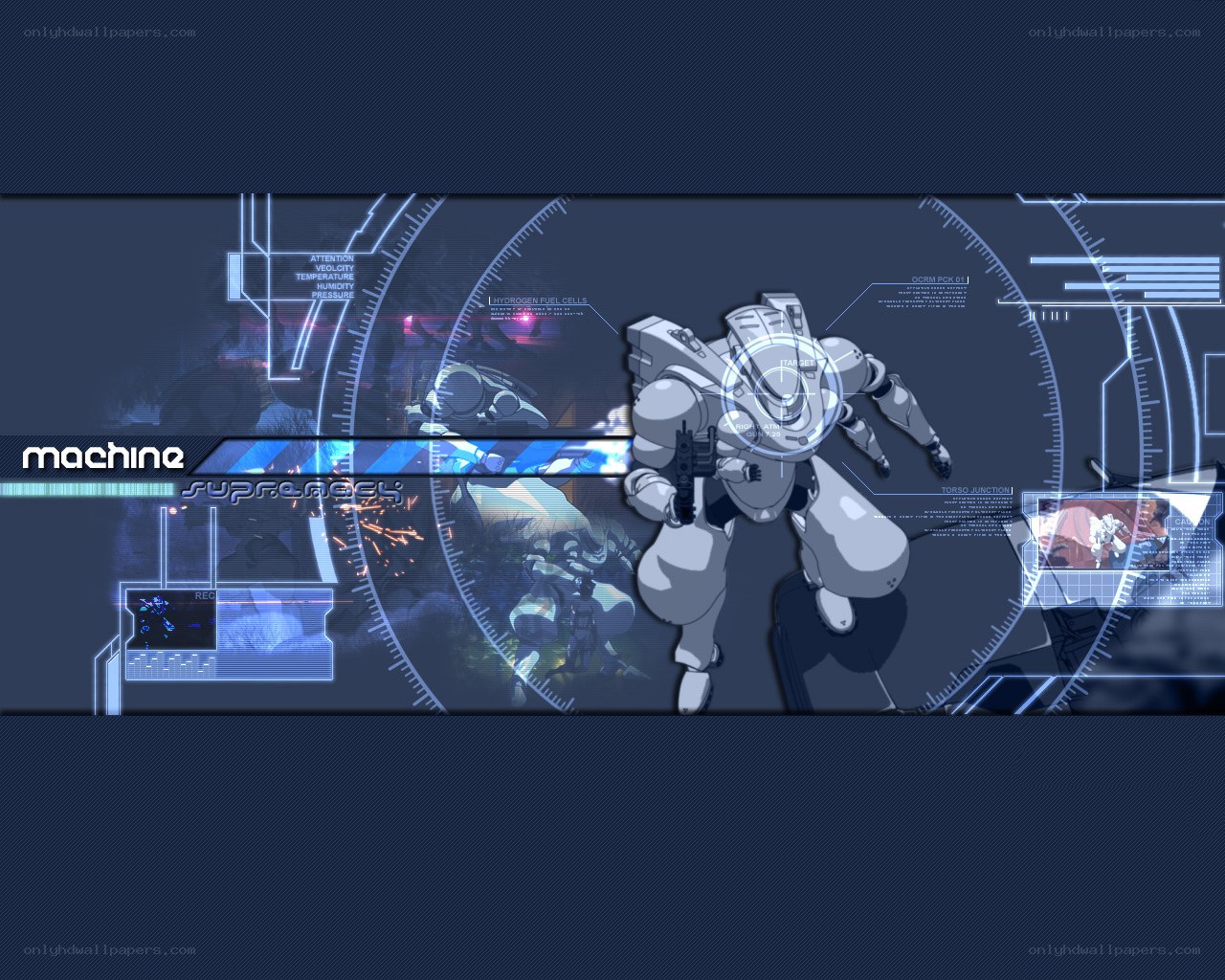 mech combat interface