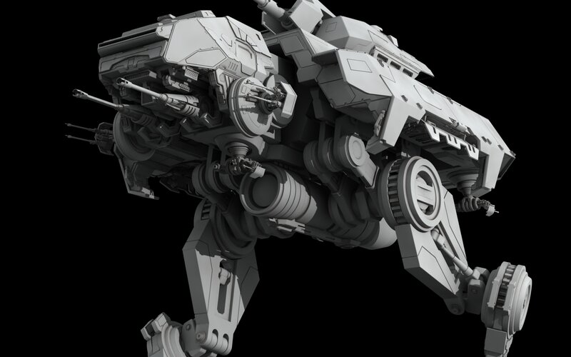 mech combat vehicle
