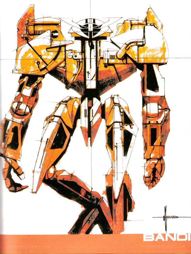 mech design concept art