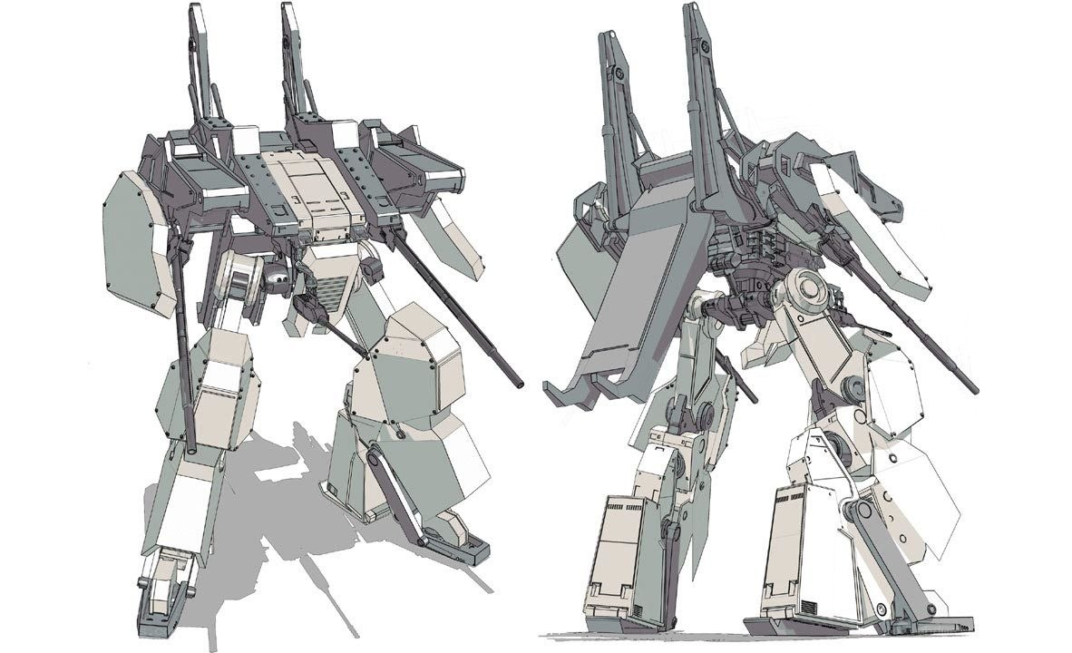 mech design concept art
