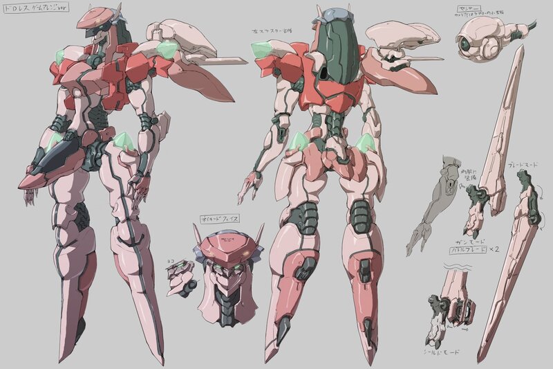 mech design concept art