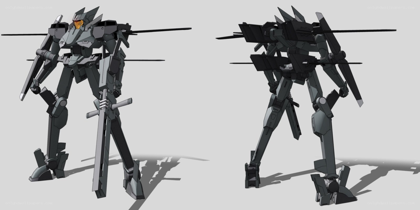 mech designs from anime