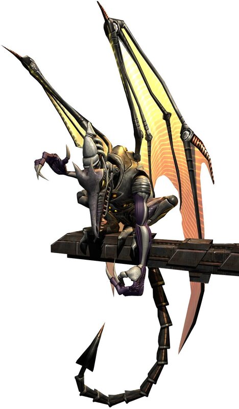 mech dragon creature