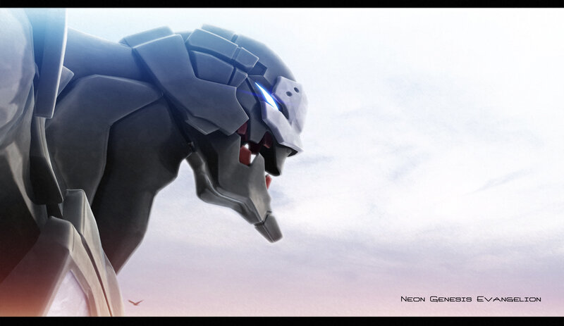 Mech Head in Profile — Gray