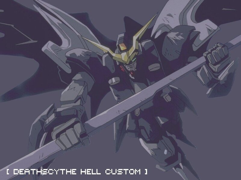 Mech Holding a Sword — Gray