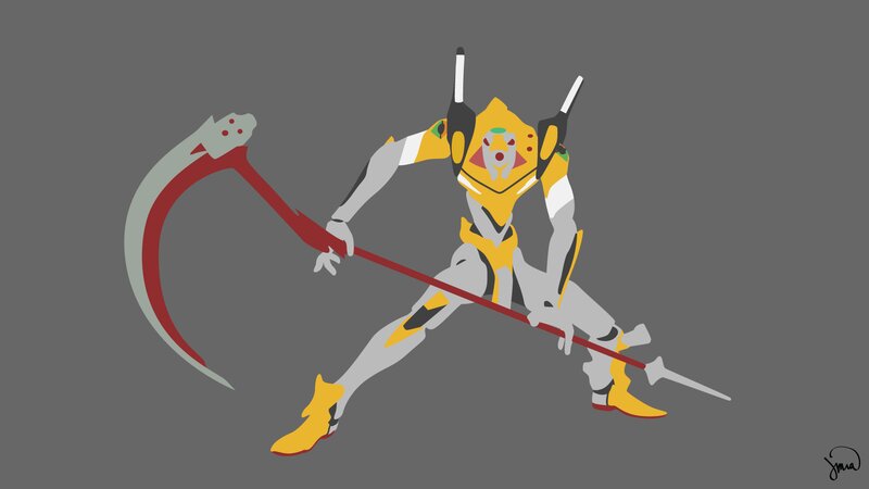 Mech Holding Scythe