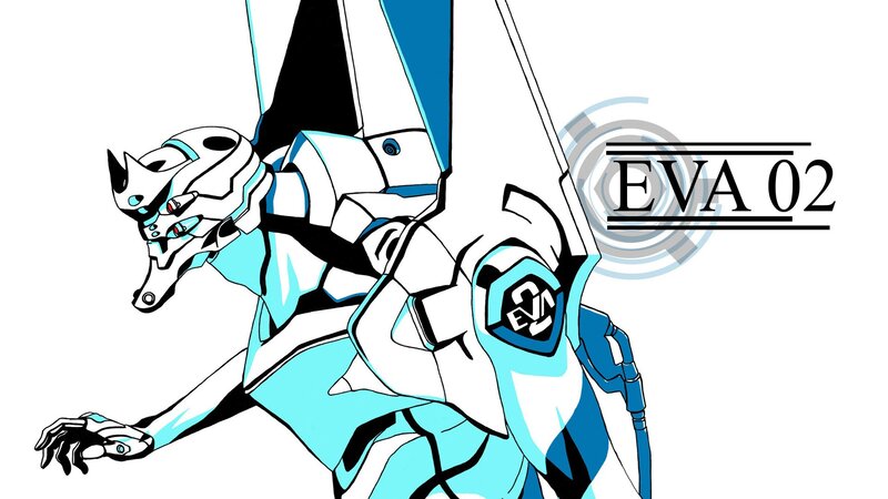 Mech in Dynamic Pose — White