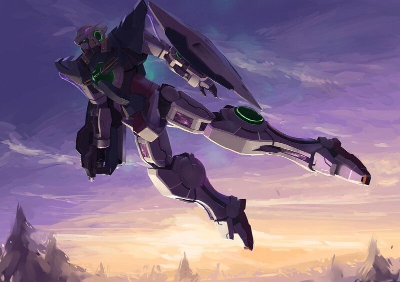 Mech in Flight