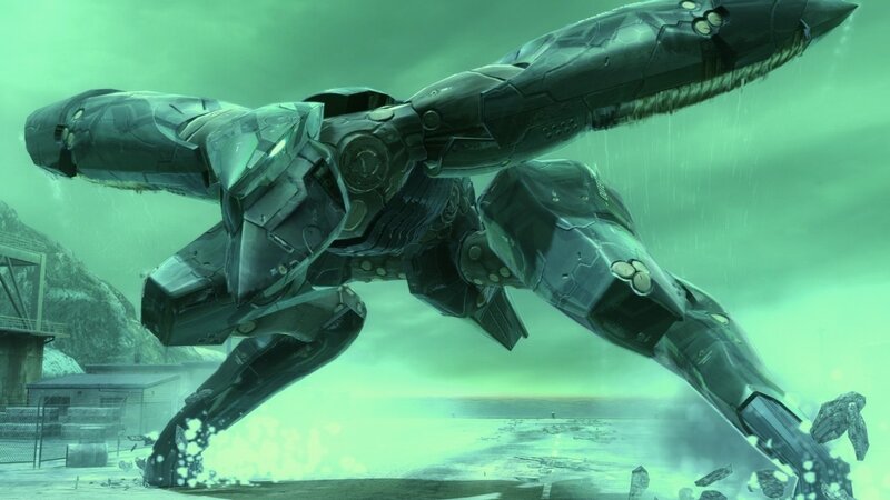 mech in green storm