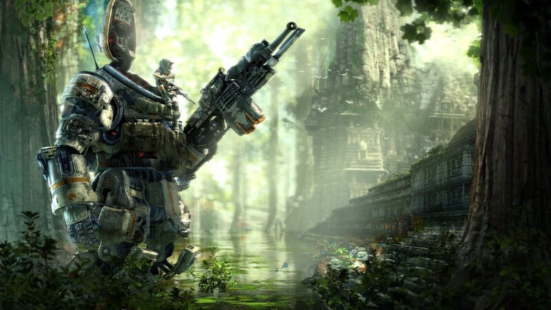 Mech in Jungle