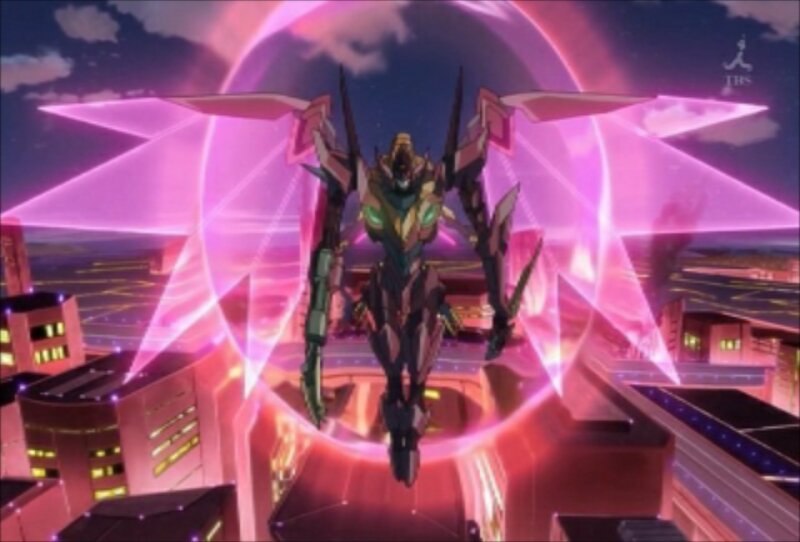 Mech in Pink Energy Field