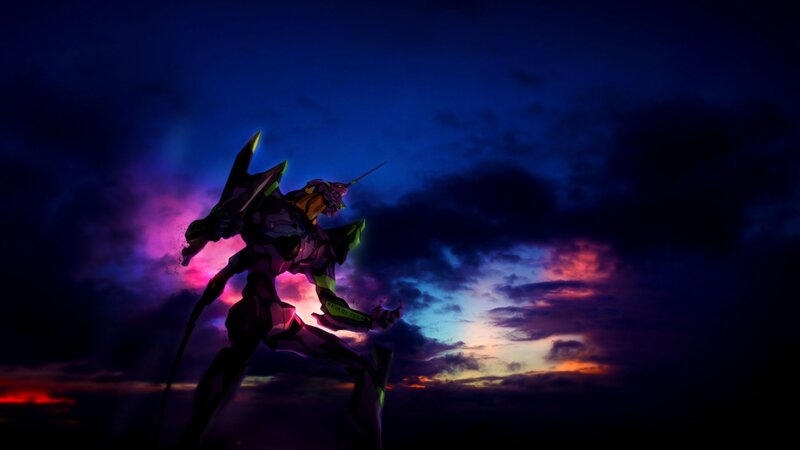 Mech in Silhouette