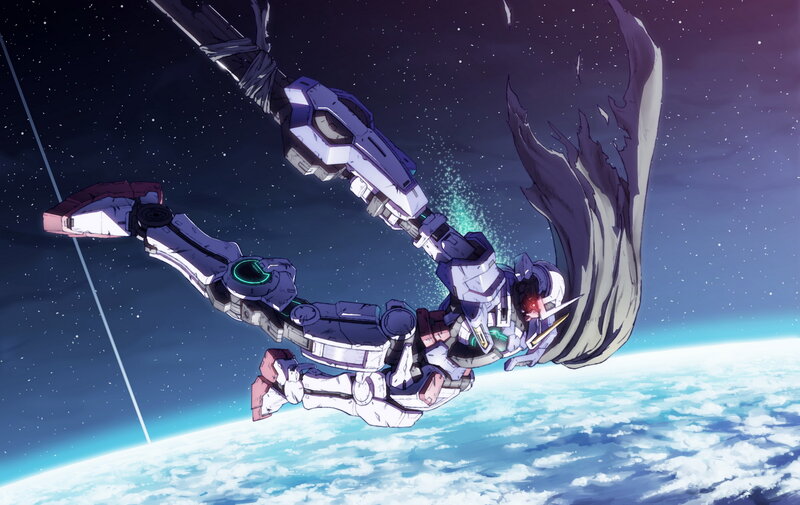 Mech in Space — Blue