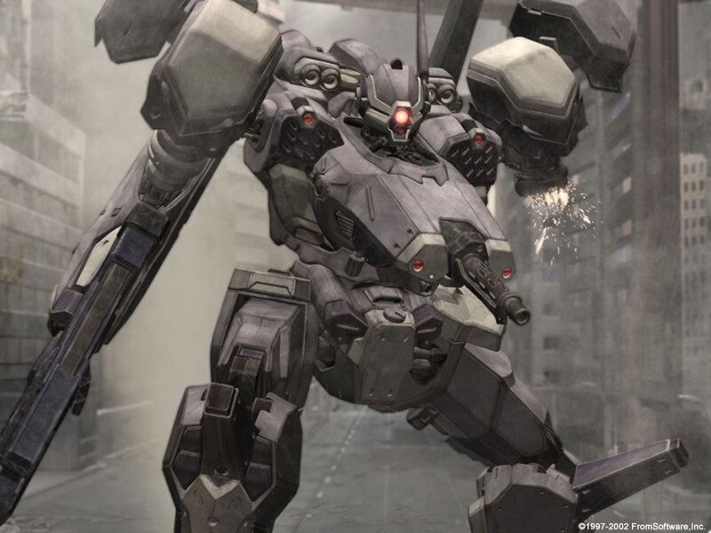 mech in urban combat