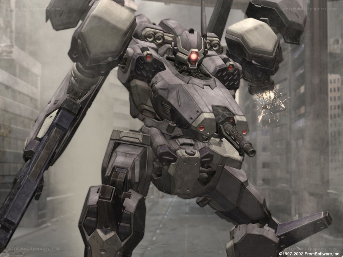 mech in urban combat