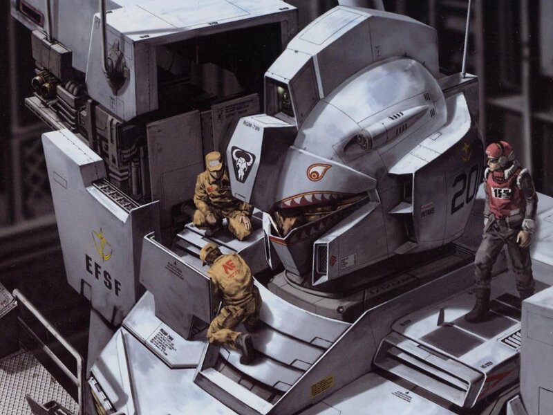 mech maintenance scene