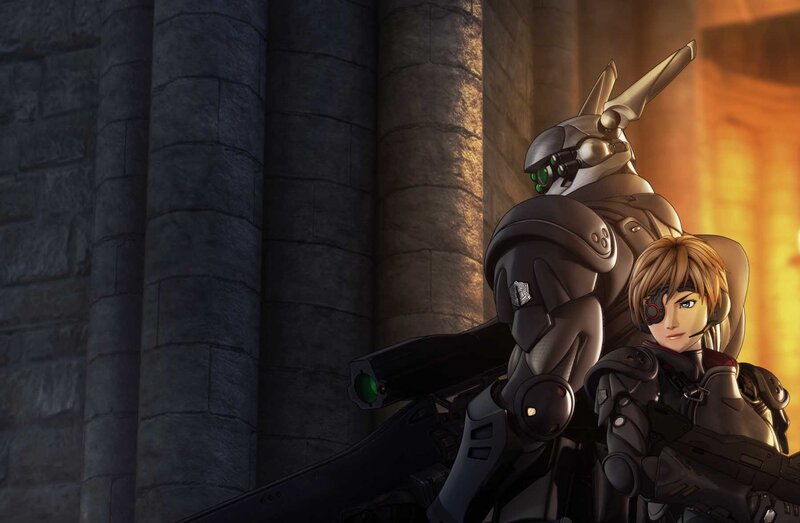 mech pilot and robot companion