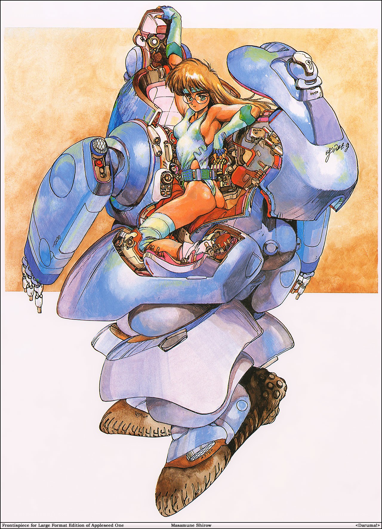 mech pilot artwork