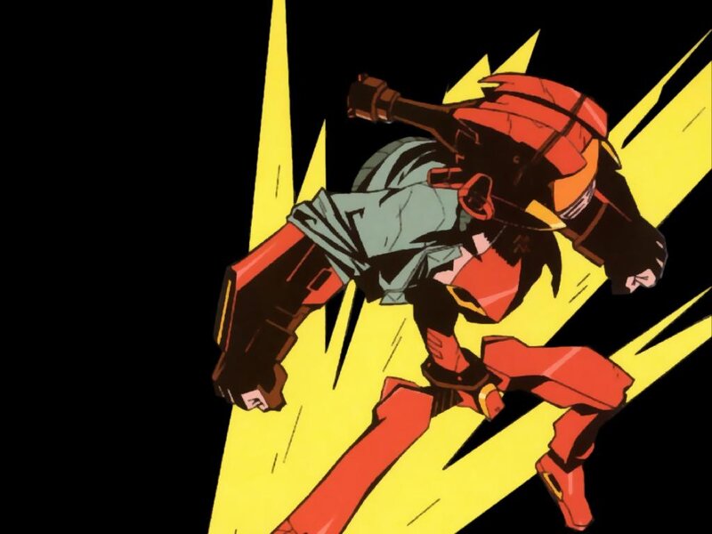 mech pilot in action