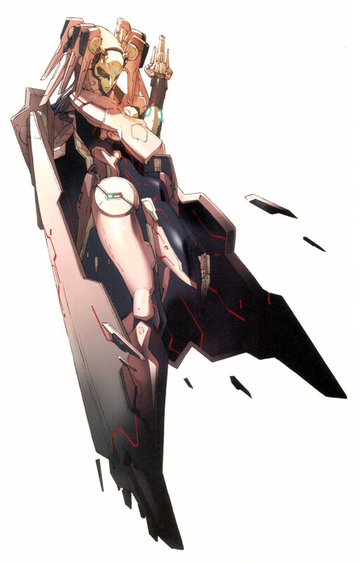 mech pilot in combat pose