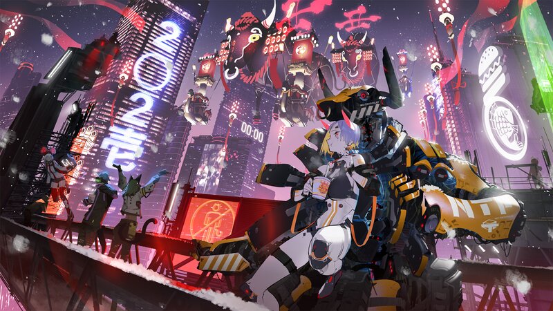 Mech Pilot on Platform