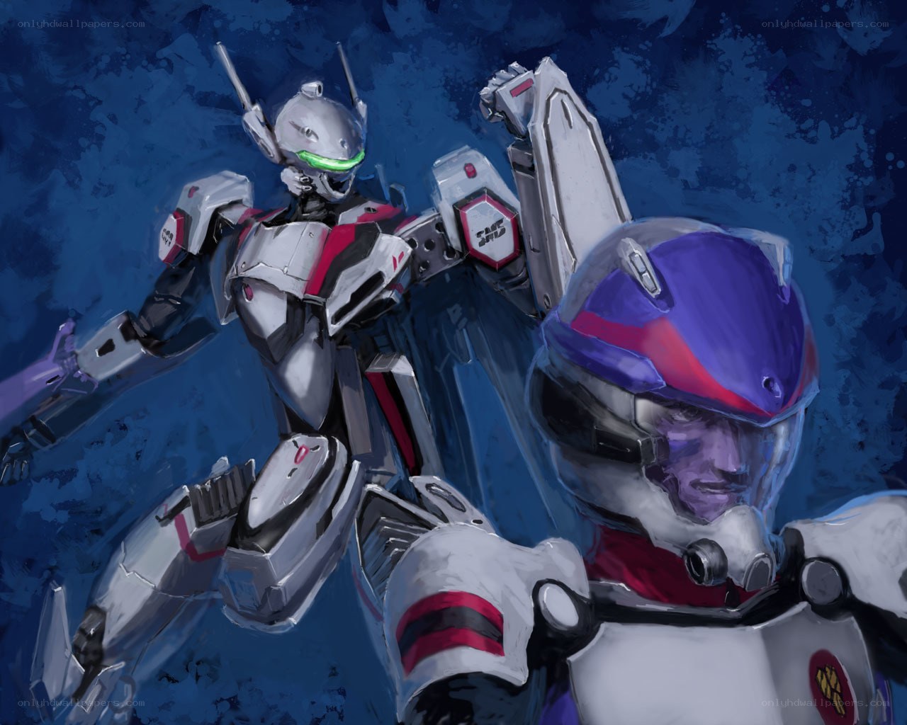 mech pilots in combat gear