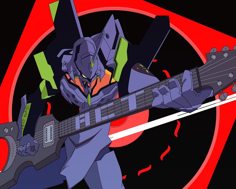 Mech Playing Guitar