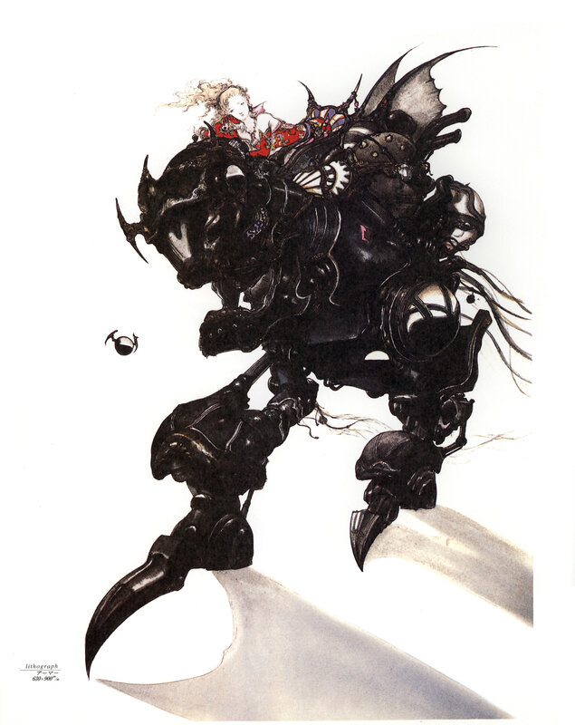 mech rider with passenger