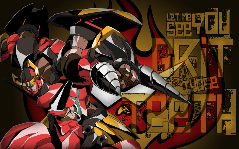 mech robot action art