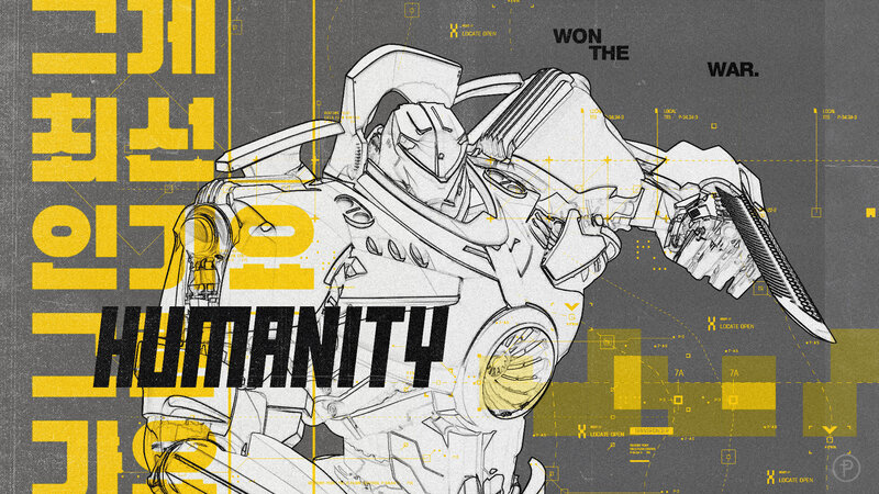 Mech Robot Design — Yellow