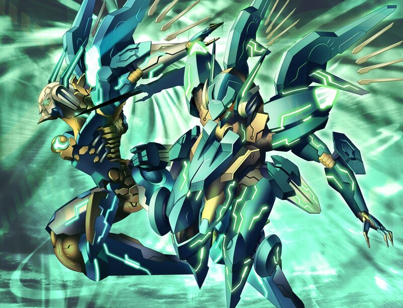 mech robot in action