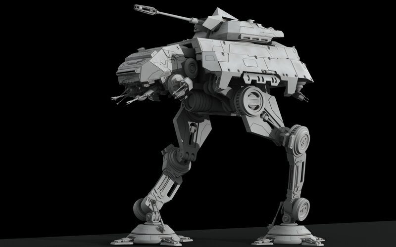 mech robot model