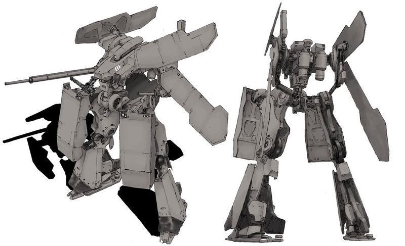 Mech Robots — Gray