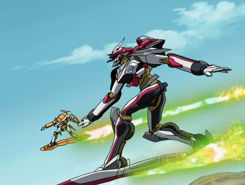 Mech Robots in Flight