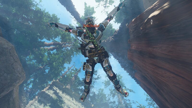 Mech Suit in Forest