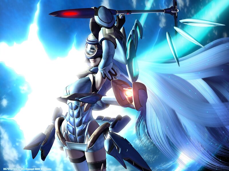 Mech-suit Warrior — Blue