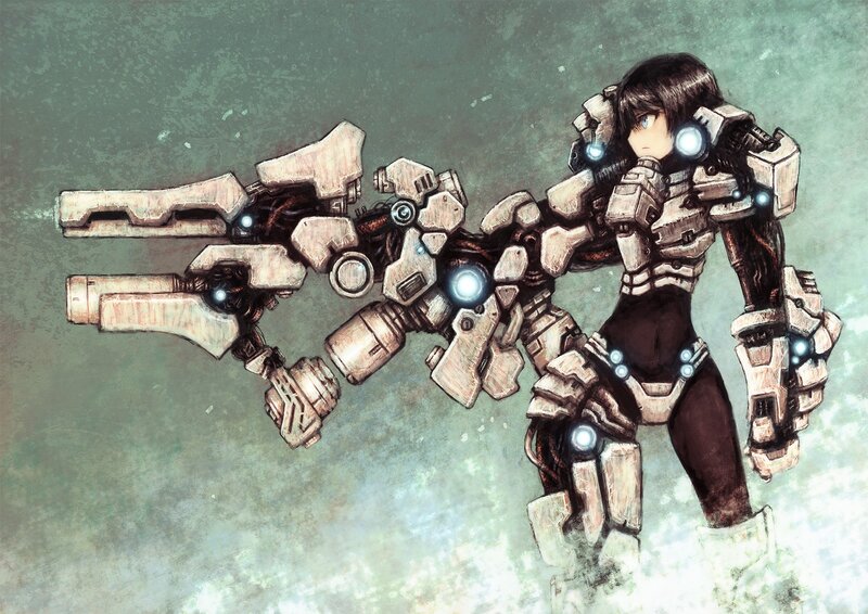 Mech-suit Warrior — Green